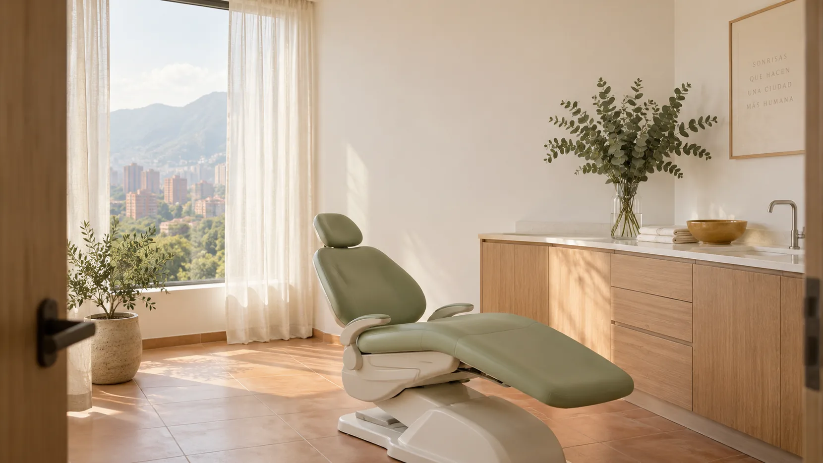 Consultorio odontológico tranquilo en El Poblado, Medellín